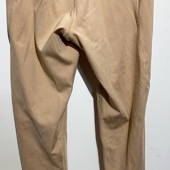 Pink Soda Sport Women's Nude Elastic Waistband High Waist Leggings Size Medium - Picture 7 of 12